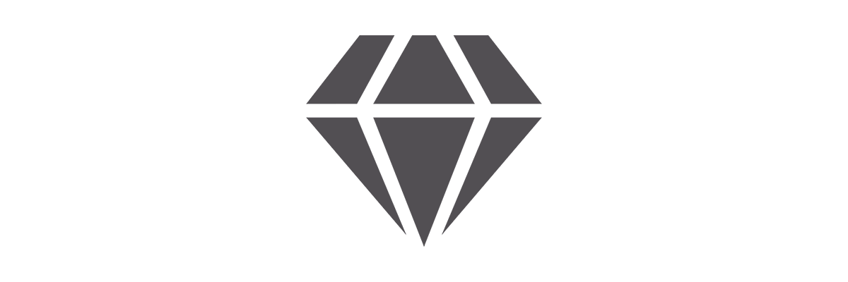 pictogram diamant