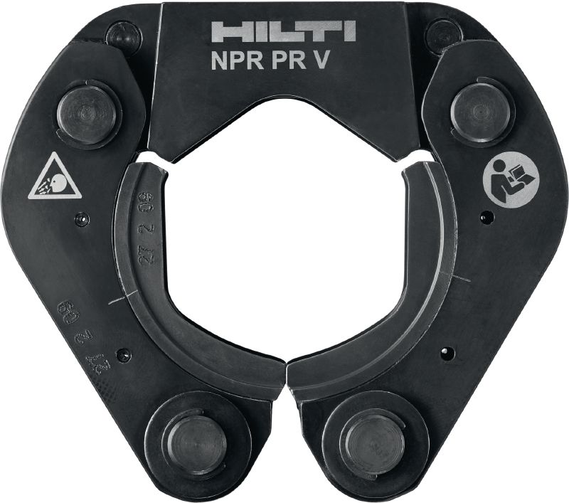 Collier de sertissage NPR PR V Bagues de sertissage pour raccords à empreinte V jusqu'à 108 mm. Compatibles avec les sertisseuses NPR 32-A