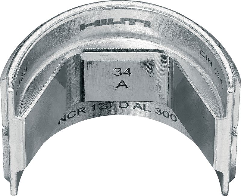 Matrices DIN 12T pour l'aluminium Matrices DIN 12 tonnes pour cosses en aluminium et connecteurs jusqu’à 300 mm²