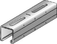 MQ-41/3 rail Verzinkt 41 mm hoog en 3 mm dik MQ-veerprofiel voor middelzware toepassingen